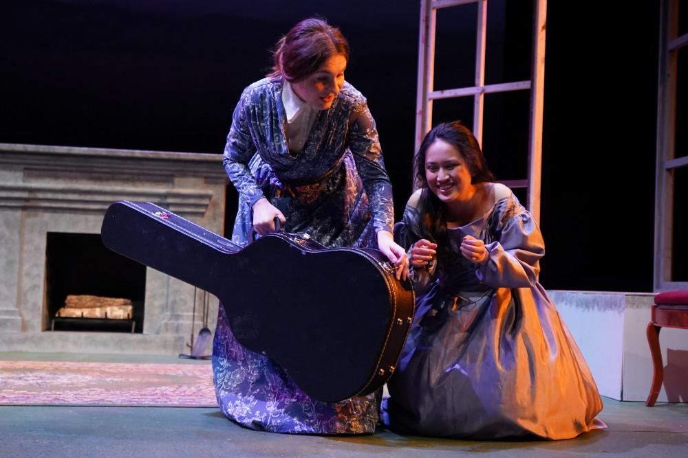 Sydney Mercado and Grace Lafferty in Jen Silverman's The Moors.