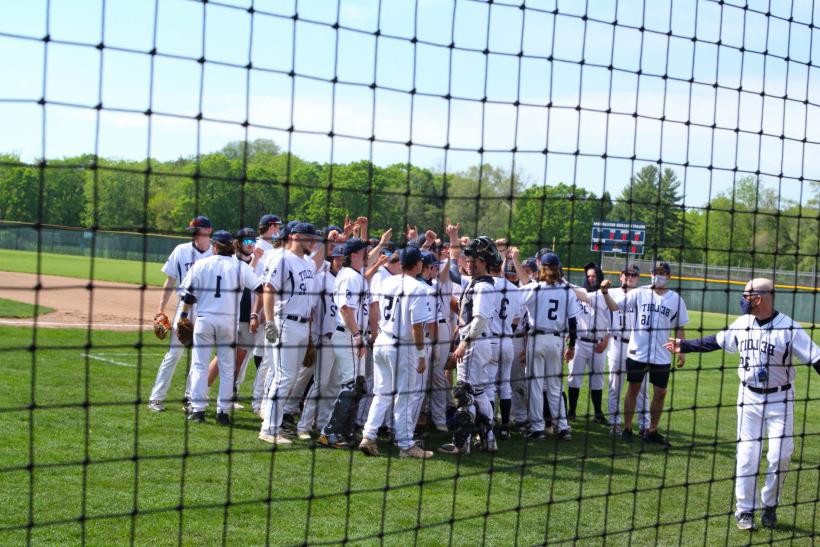 Men's baseball broke records throughout the season despite playing 10 fewer games than in a typical year.